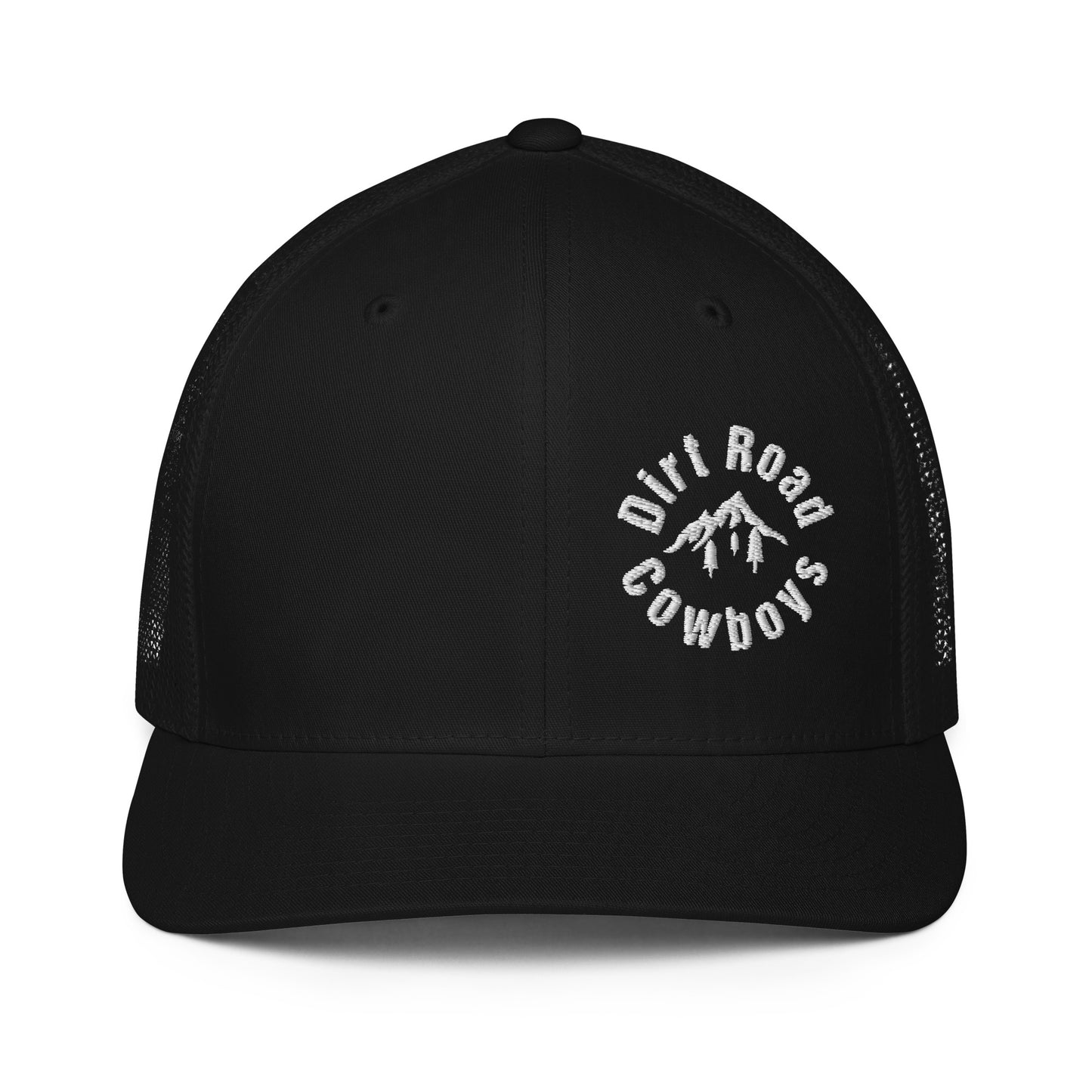 Closed-back trucker cap