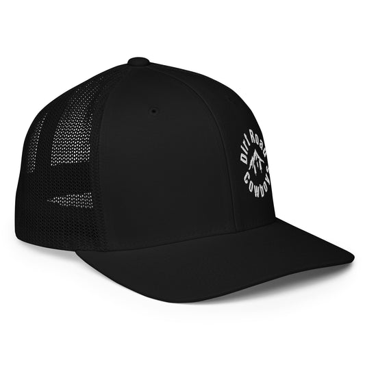 Closed-back trucker cap