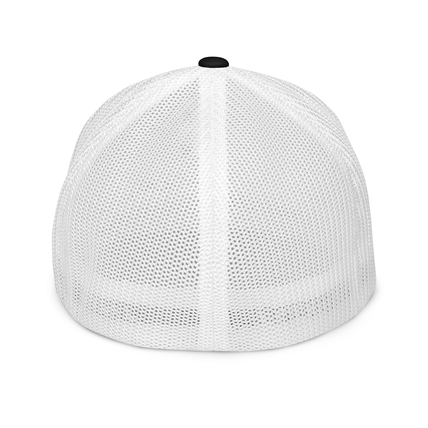 Closed-back trucker cap