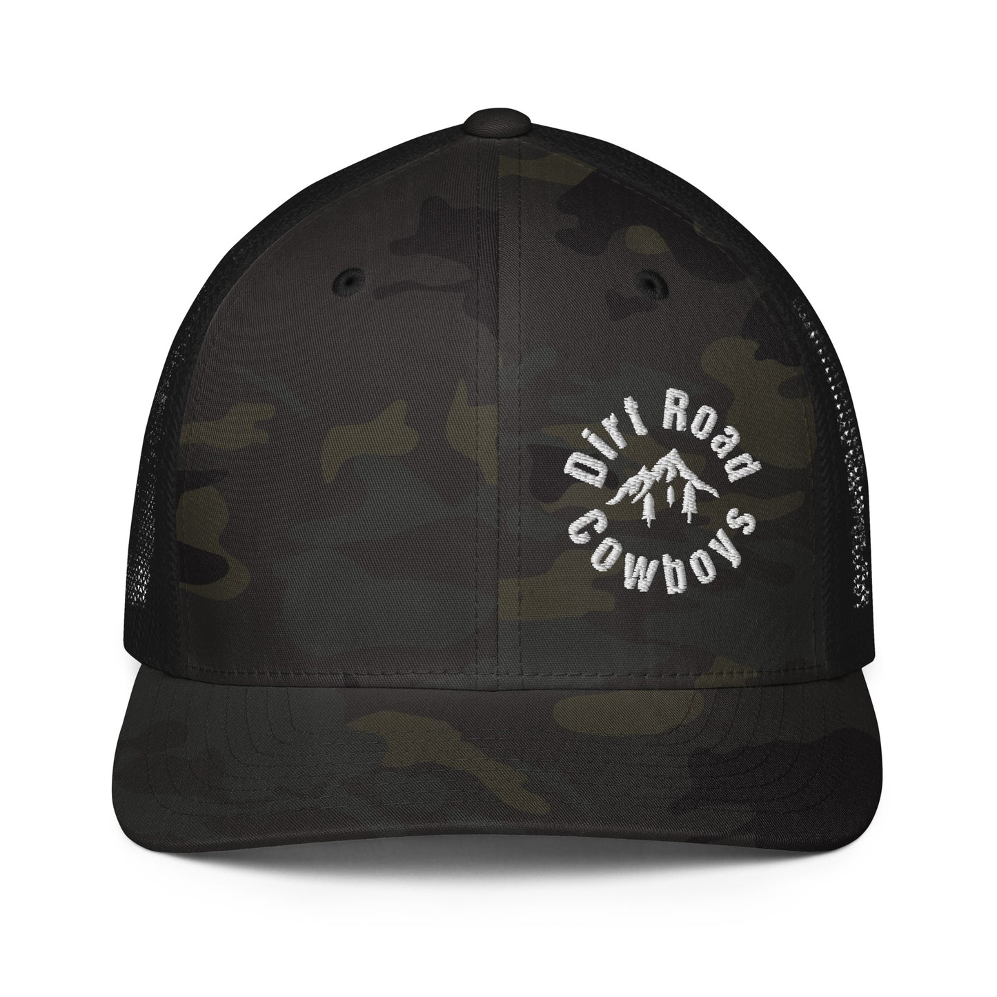 Closed-back trucker cap