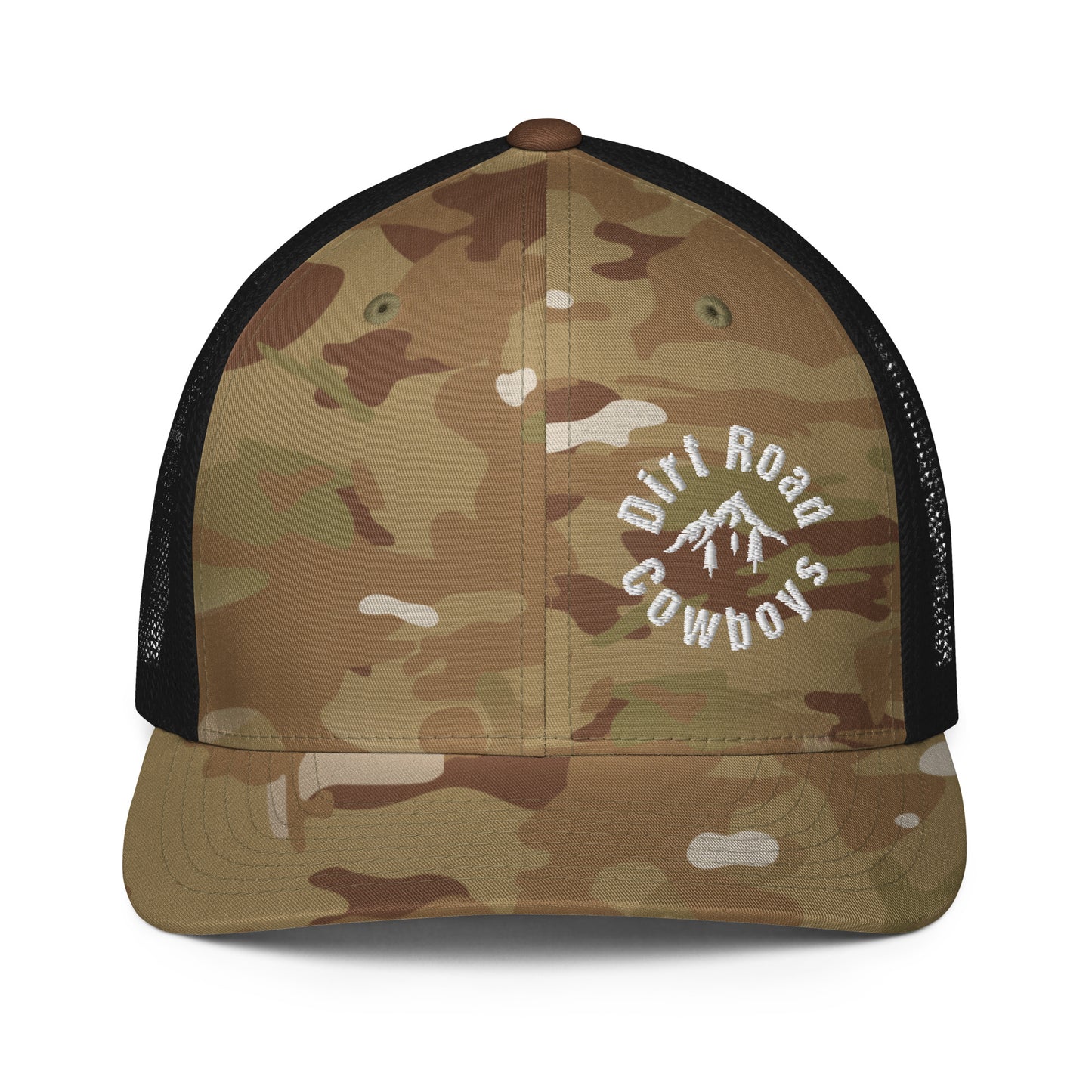 Closed-back trucker cap