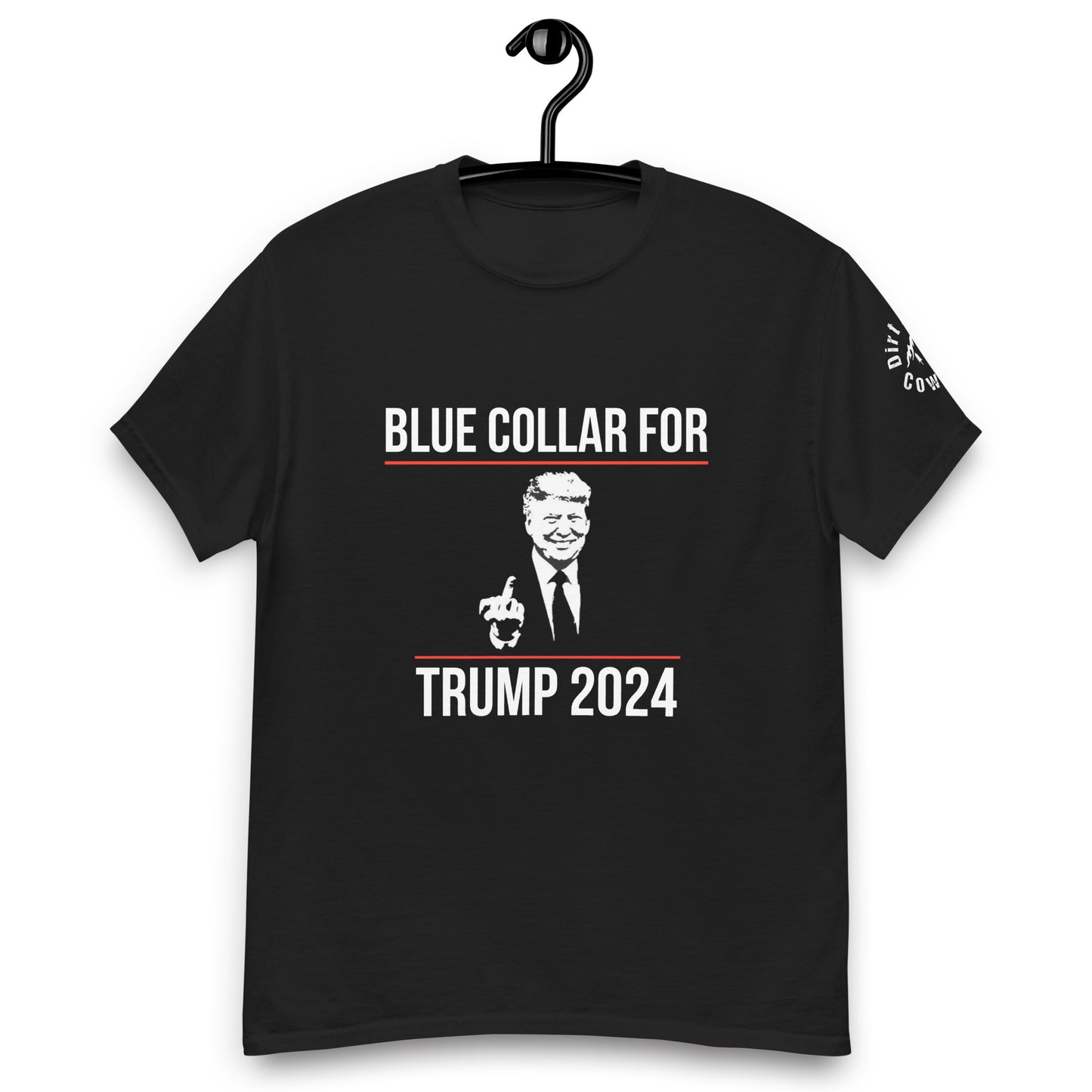 Blue Collar for Trump tee