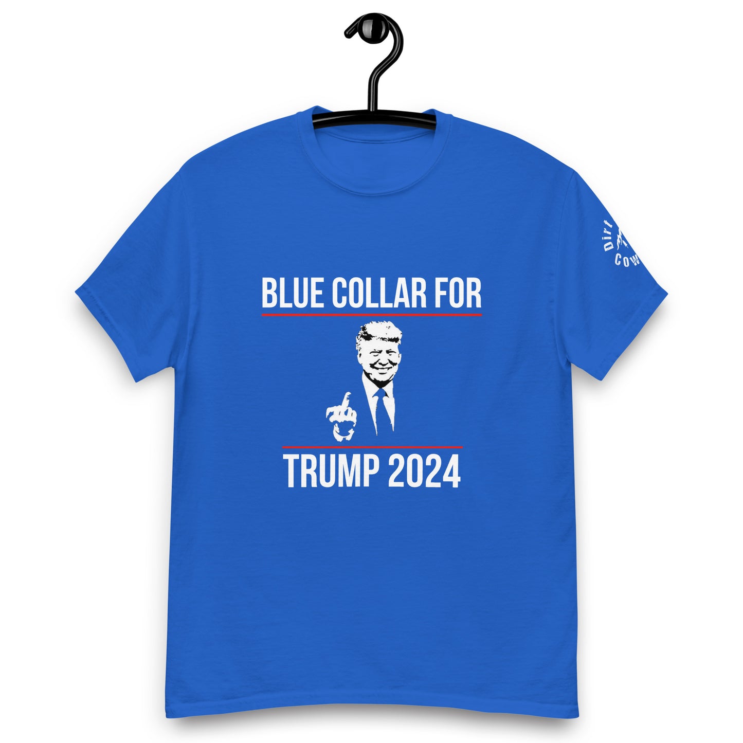 Blue Collar for Trump tee